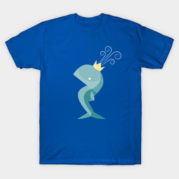 Prince of Whales II T-Shirt by slugbunny